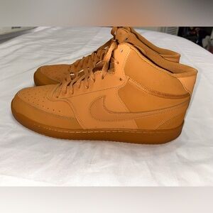 EUC men’s NIKE Zoom Blazer Mid Flax Twine Gum sneakers shoes size 14 CD5466-200